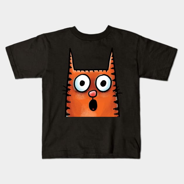 OMG Cat Kids T-Shirt by Grasdal